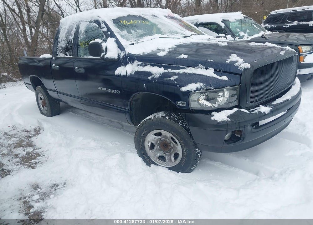 2004 DODGE RAM 2500 SLT/LARAMIE VIN: 3D7KU28D54G243701