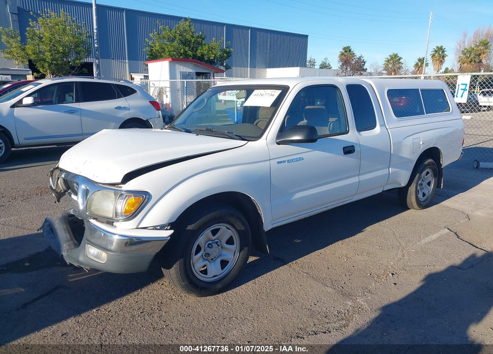2002 TOYOTA TACOMA VIN: 5TEVL52N52Z070874
