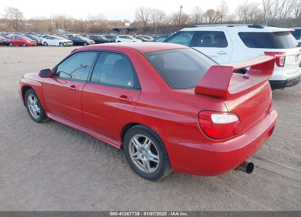 2002 SUBARU IMPREZA WRX VIN: JF1GD29602H512759