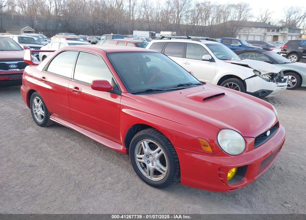 2002 SUBARU IMPREZA WRX VIN: JF1GD29602H512759