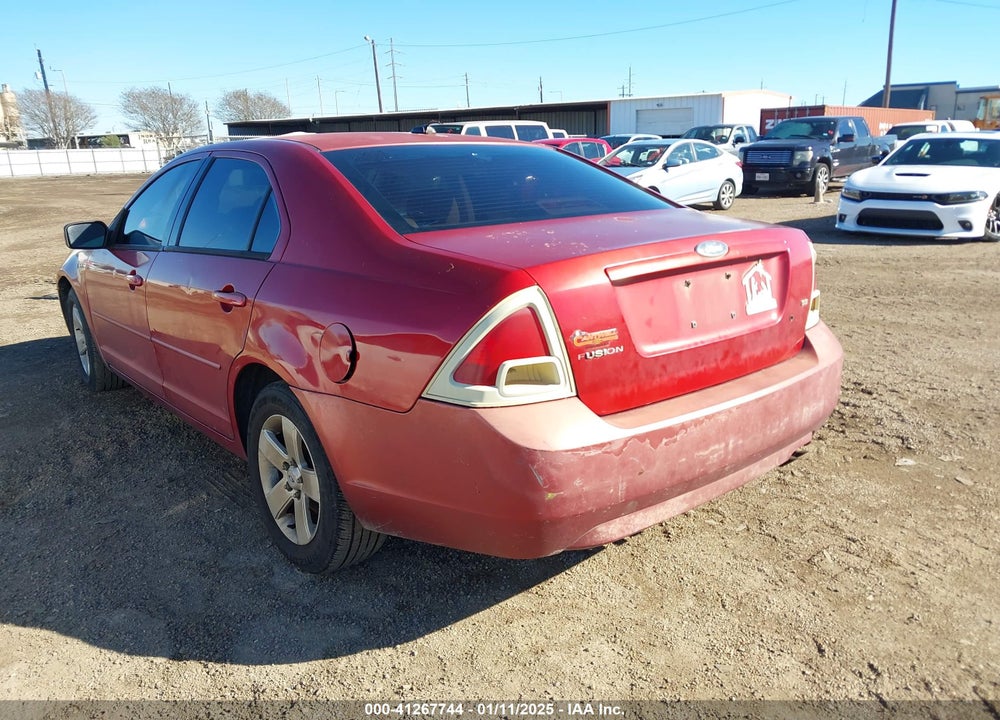 2007 FORD FUSION SE VIN: 3FAHP07Z17R230195