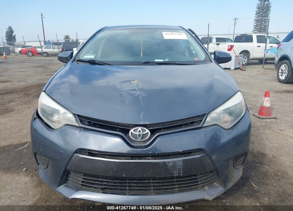 2016 TOYOTA COROLLA VIN: 5YFBURHEXGP395631