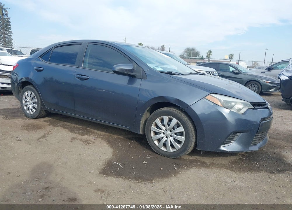 2016 TOYOTA COROLLA VIN: 5YFBURHEXGP395631