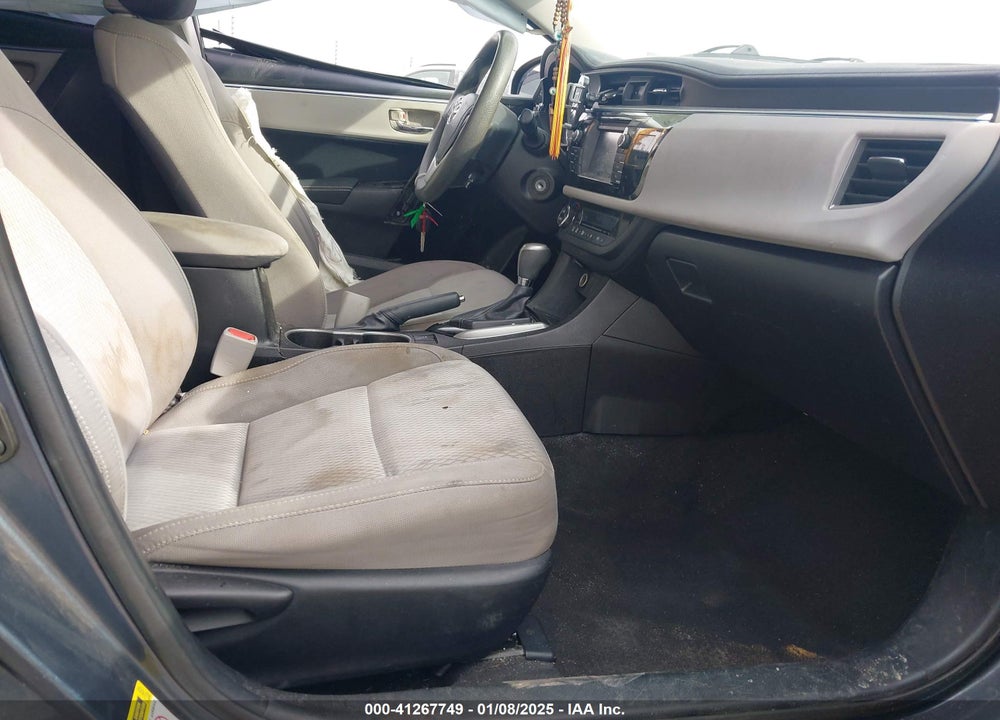 2016 TOYOTA COROLLA VIN: 5YFBURHEXGP395631