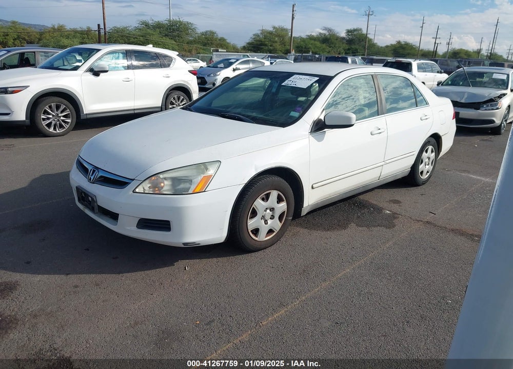 2007 HONDA ACCORD 2.4 LX VIN: 1HGCM564X7A149028