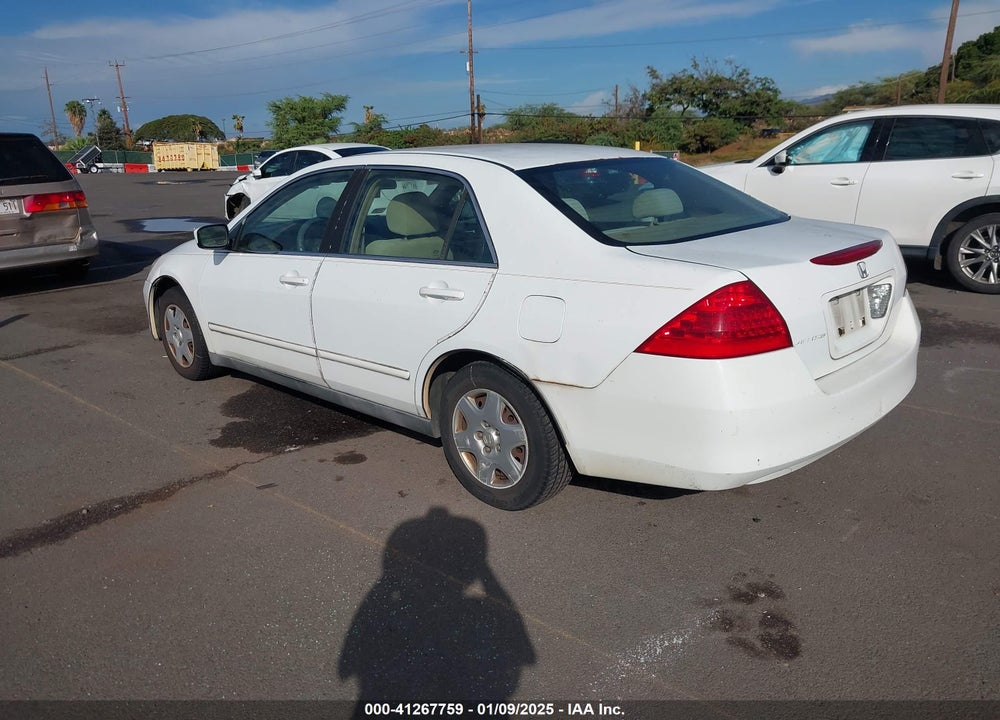 2007 HONDA ACCORD 2.4 LX VIN: 1HGCM564X7A149028