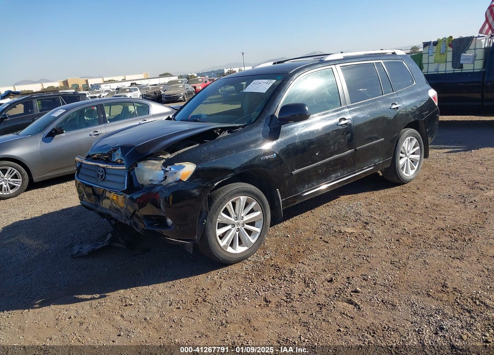 2008 TOYOTA HIGHLANDER HYBRID LIMITED VIN: JTEEW44A982010763