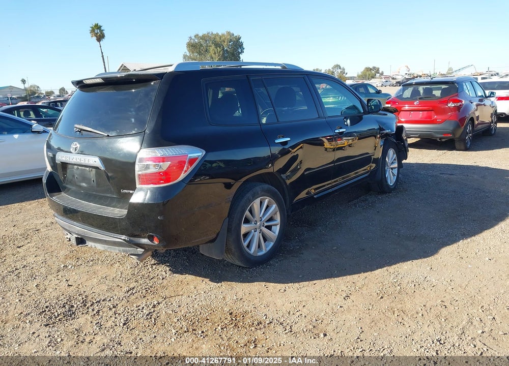 2008 TOYOTA HIGHLANDER HYBRID LIMITED VIN: JTEEW44A982010763