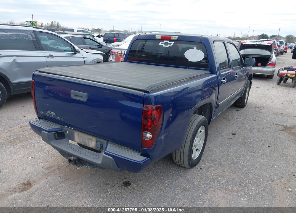 2009 CHEVROLET COLORADO LT VIN: 1GCCS13E798110904