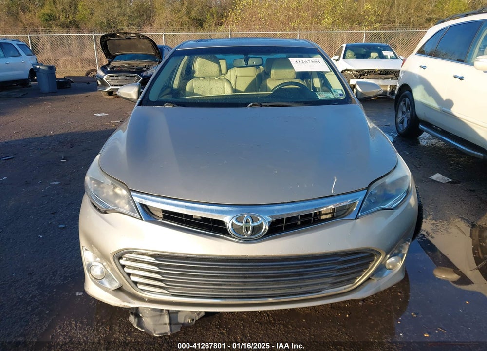 2014 TOYO AVALON XLE PREMIUM VIN: 4T1BK1EB6EU089880