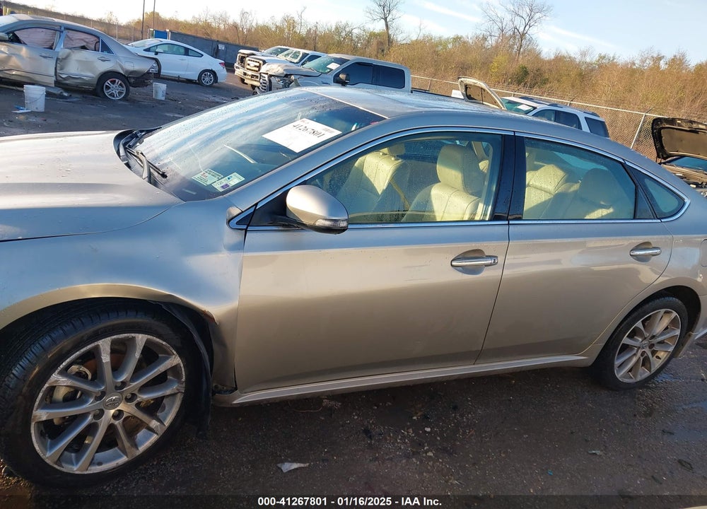 2014 TOYO AVALON XLE PREMIUM VIN: 4T1BK1EB6EU089880