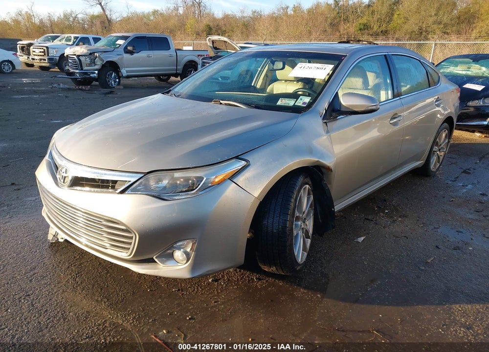 2014 TOYO AVALON XLE PREMIUM VIN: 4T1BK1EB6EU089880