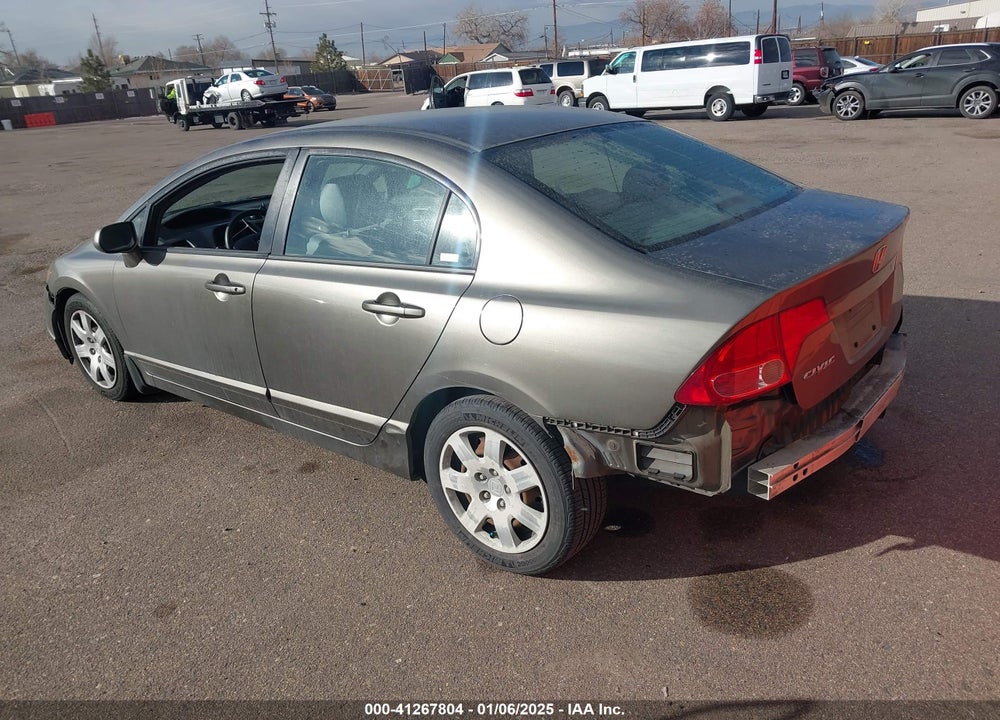 2008 HONDA CIVIC VIN: 2HGFA16548H334766