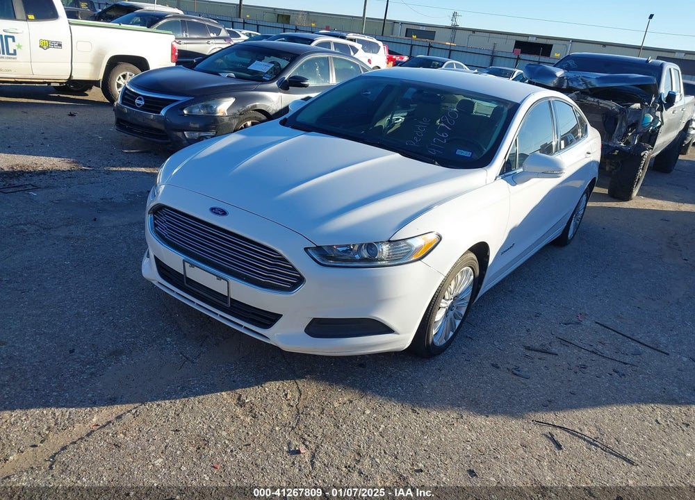2013 FORD FUSION HYBRID SE VIN: 3FA6P0LUXDR198473
