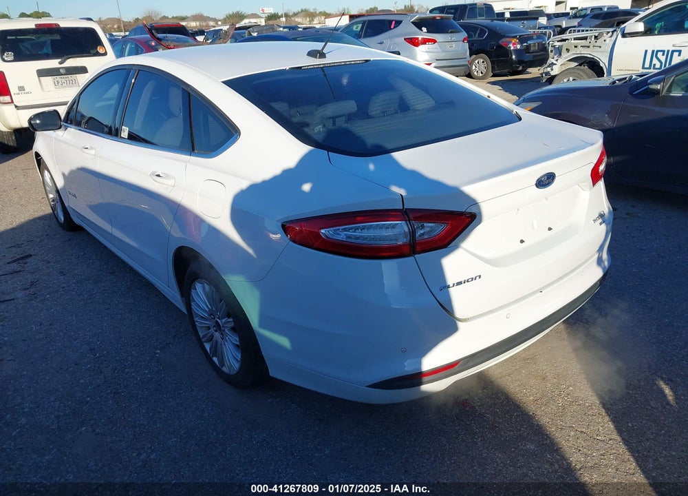2013 FORD FUSION HYBRID SE VIN: 3FA6P0LUXDR198473