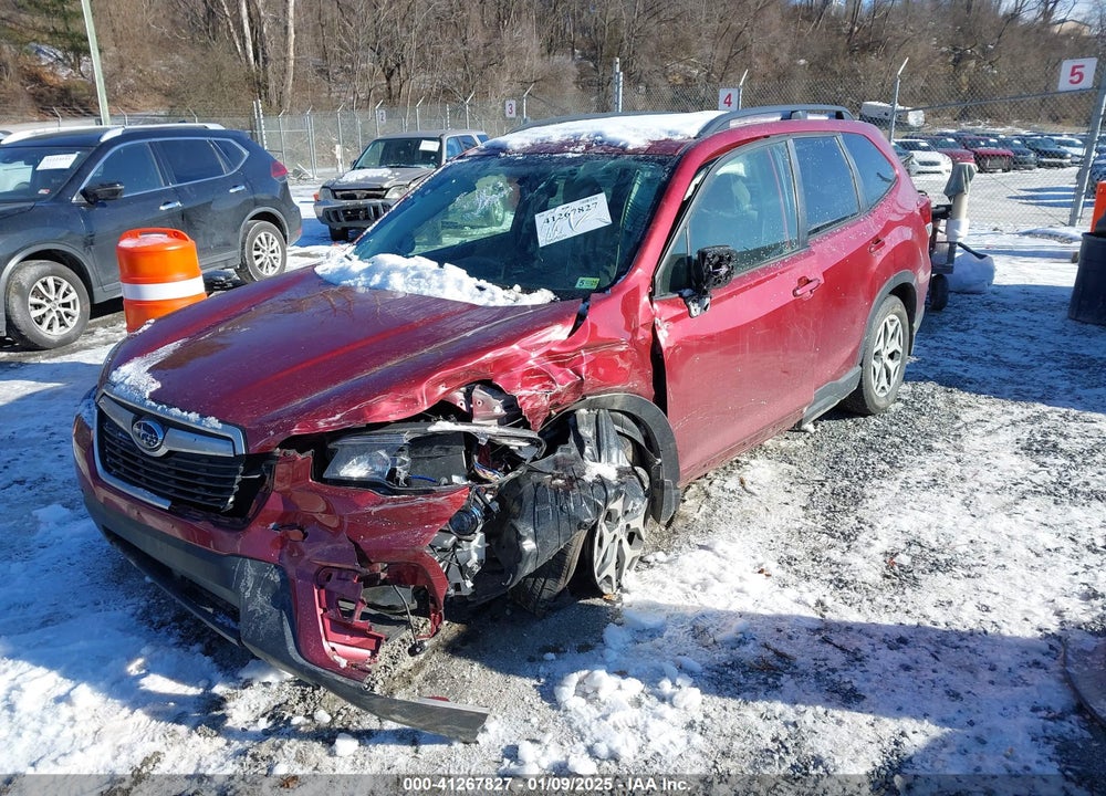 2020 SUBARU FORESTER PREMIUM VIN: JF2SKAGC7LH504884