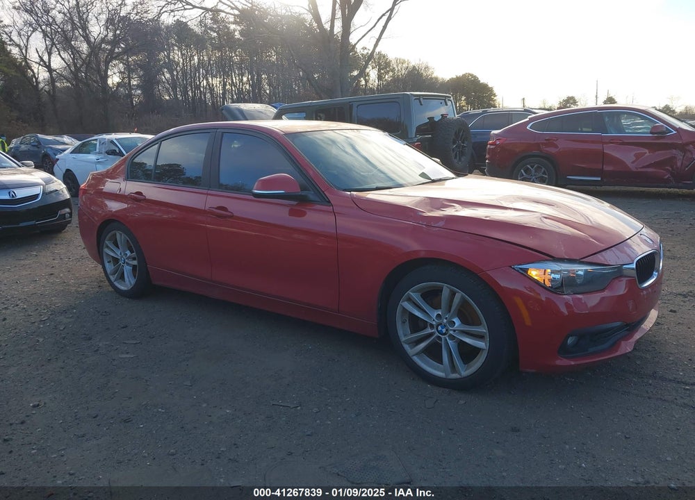 2016 BMW 320I VIN: WBA8E1G57GNU11577