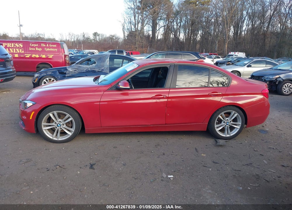 2016 BMW 320I VIN: WBA8E1G57GNU11577