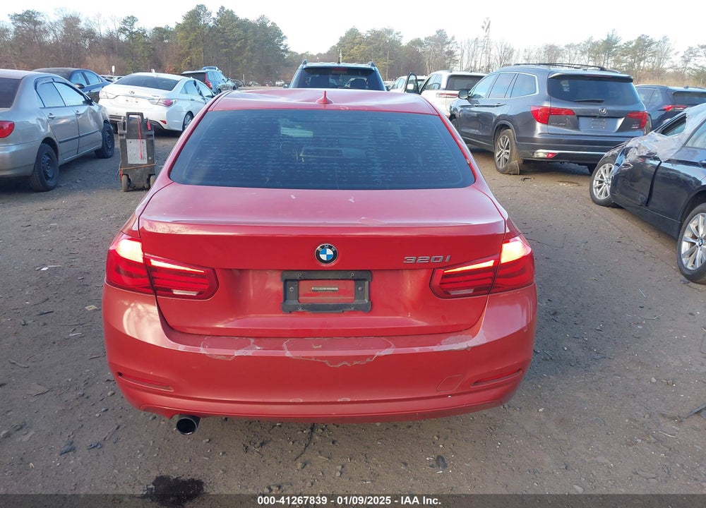 2016 BMW 320I VIN: WBA8E1G57GNU11577