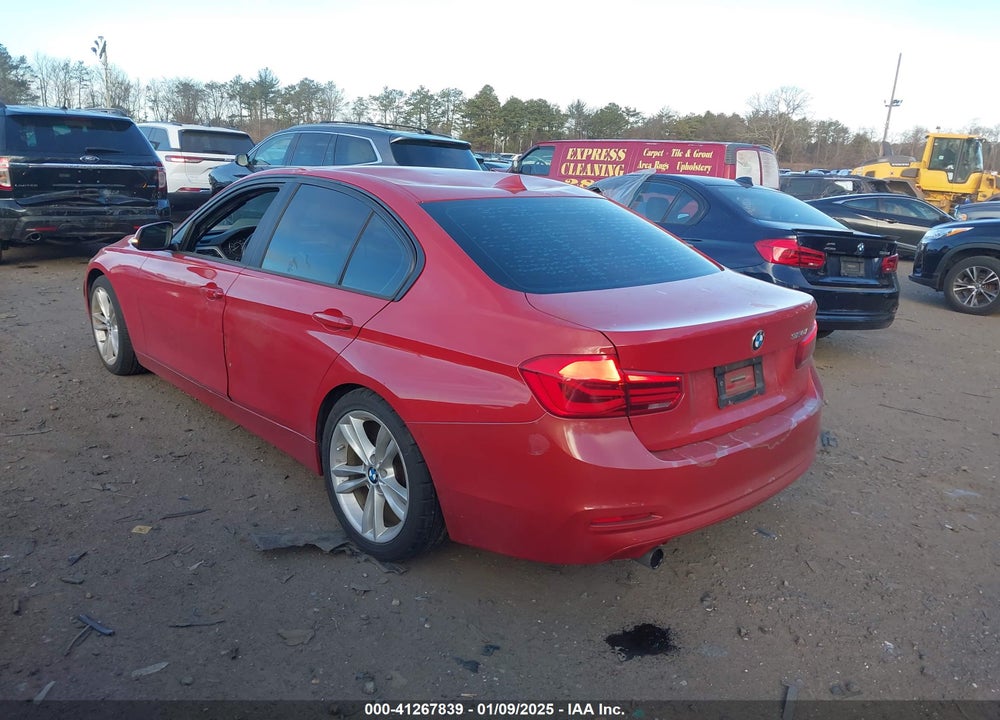 2016 BMW 320I VIN: WBA8E1G57GNU11577