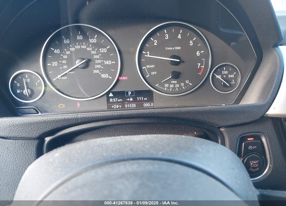 2016 BMW 320I VIN: WBA8E1G57GNU11577