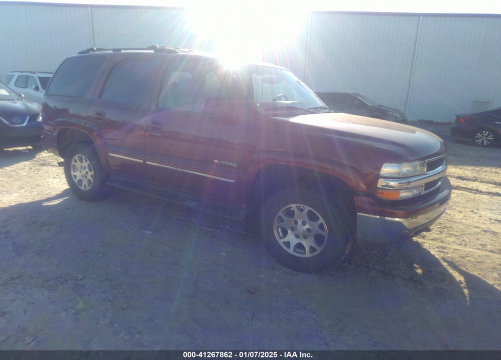 2002 CHEVROLET TAHOE LT VIN: 1GNEC13Z72J241250