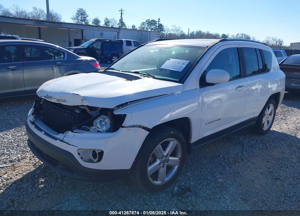 2014 JEEP COMPASS VIN: 1C4NJCEA2ED821607