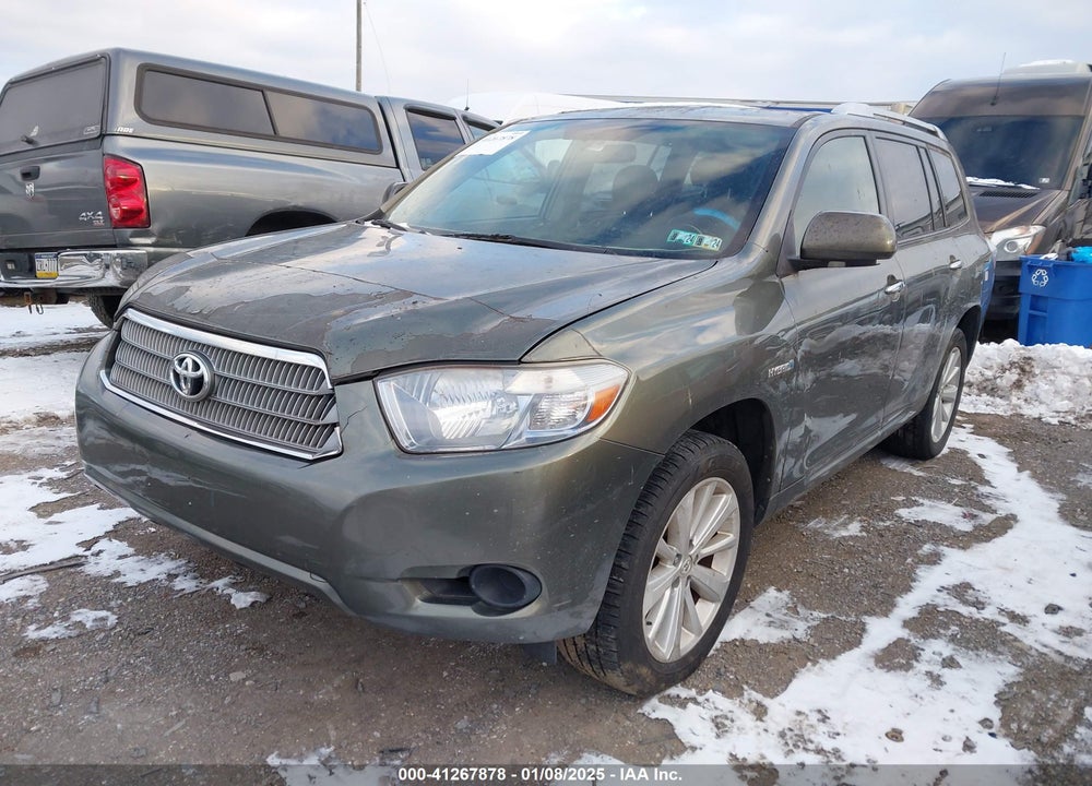 2008 TOYOTA HIGHLANDER HYBRID VIN: JTEEW41A882001590
