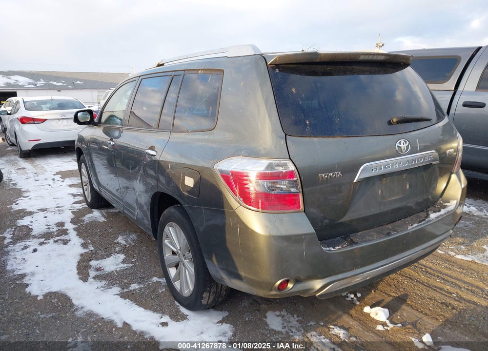 2008 TOYOTA HIGHLANDER HYBRID VIN: JTEEW41A882001590