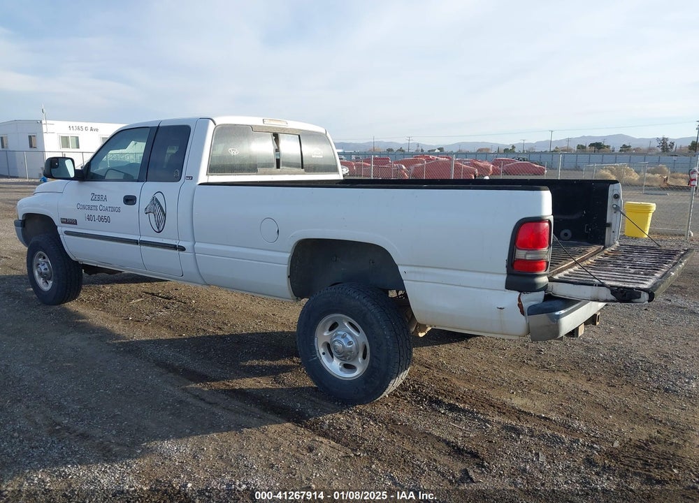 2001 DODGE RAM 2500 ST VIN: 3B7KF23601G240584