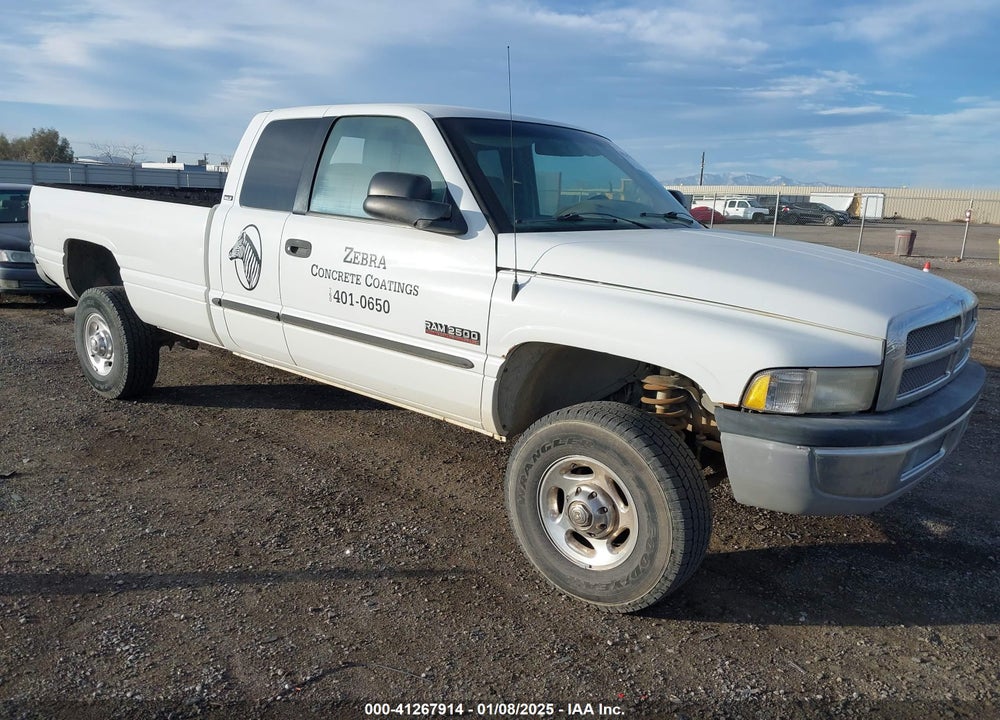 2001 DODGE RAM 2500 ST VIN: 3B7KF23601G240584