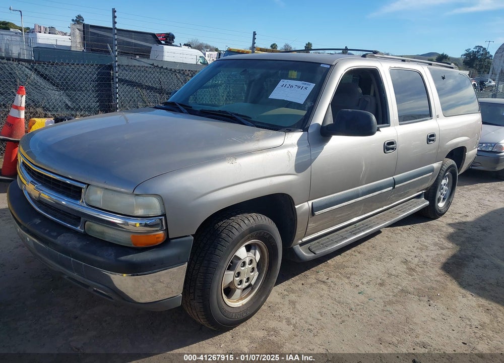 2001 CHEVROLET SUBURBAN 1500 LS VIN: 3GNEC16T11G248380