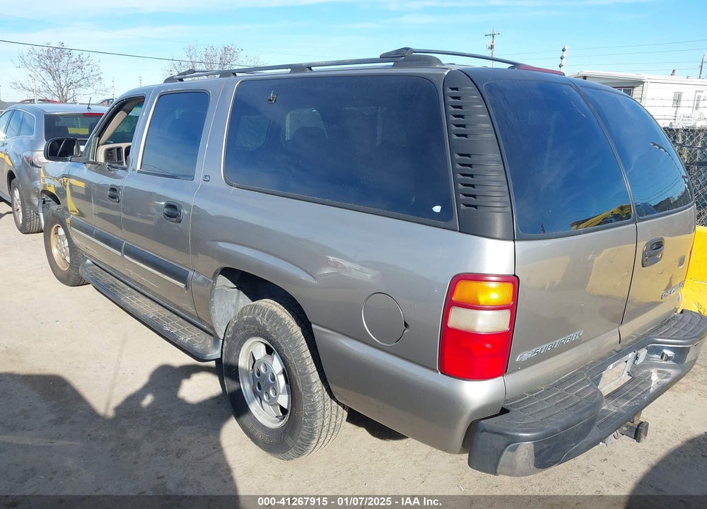 2001 CHEVROLET SUBURBAN 1500 LS VIN: 3GNEC16T11G248380