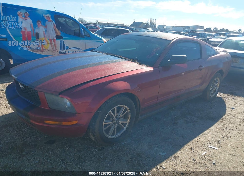 2005 FORD MUSTANG V6 DELUXE/V6 PREMIUM VIN: 1ZVFT80N855130000