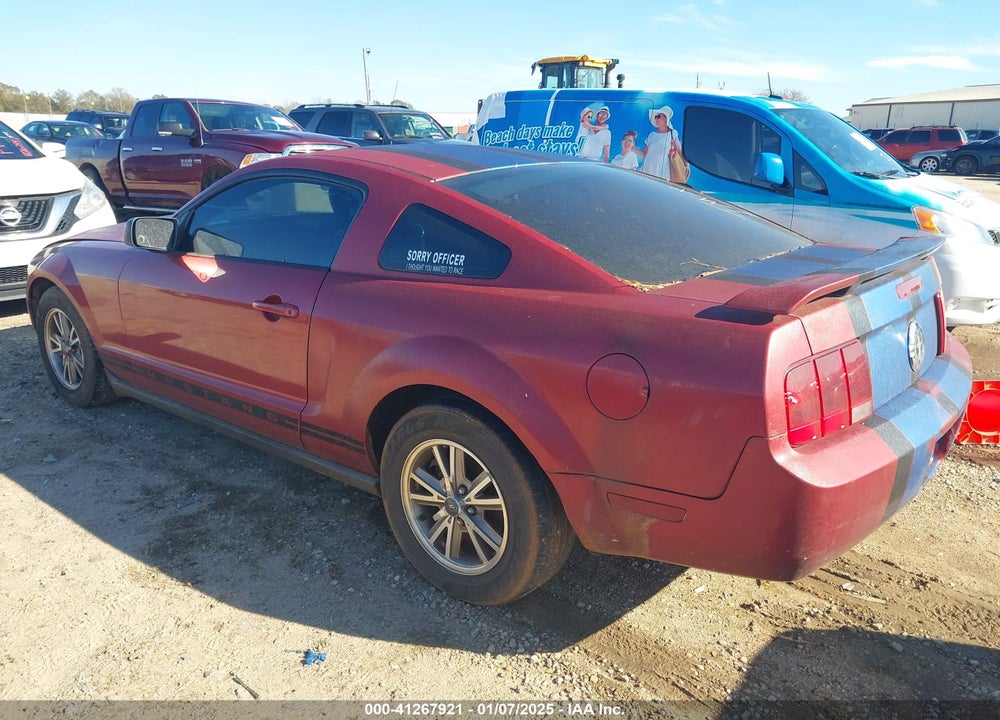 2005 FORD MUSTANG V6 DELUXE/V6 PREMIUM VIN: 1ZVFT80N855130000