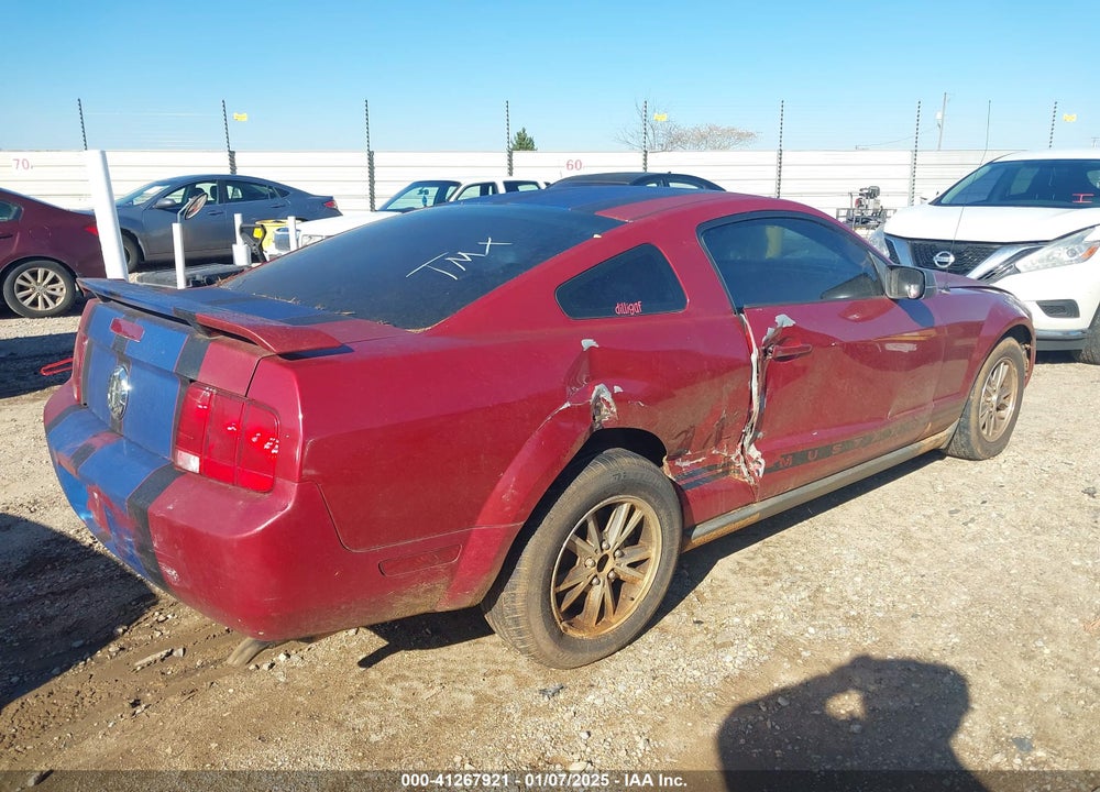 2005 FORD MUSTANG V6 DELUXE/V6 PREMIUM VIN: 1ZVFT80N855130000