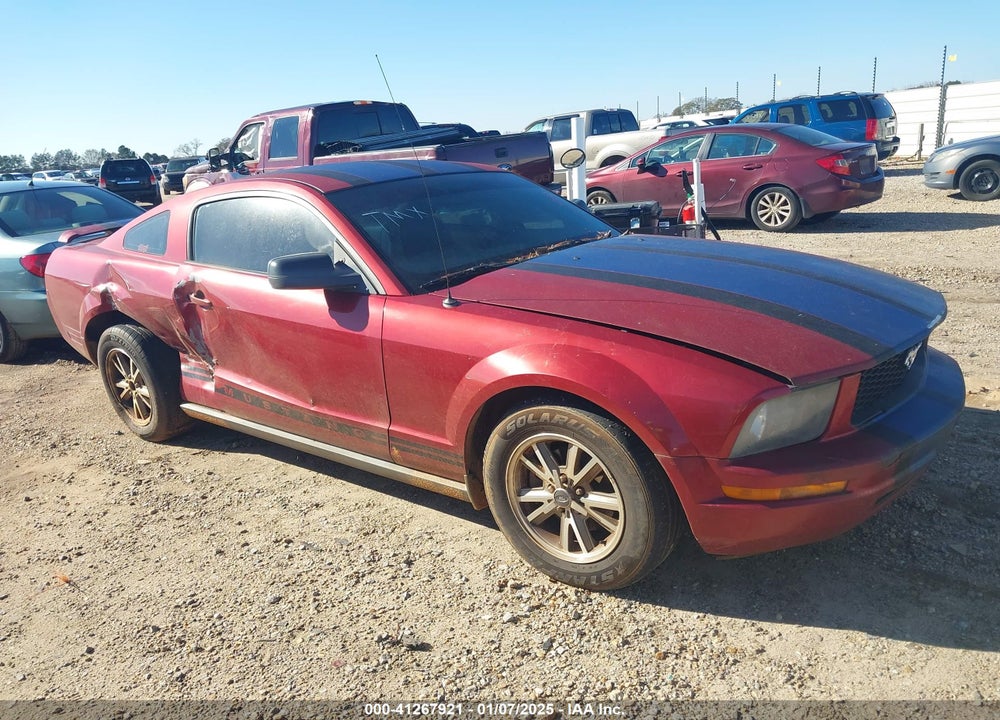 2005 FORD MUSTANG V6 DELUXE/V6 PREMIUM VIN: 1ZVFT80N855130000