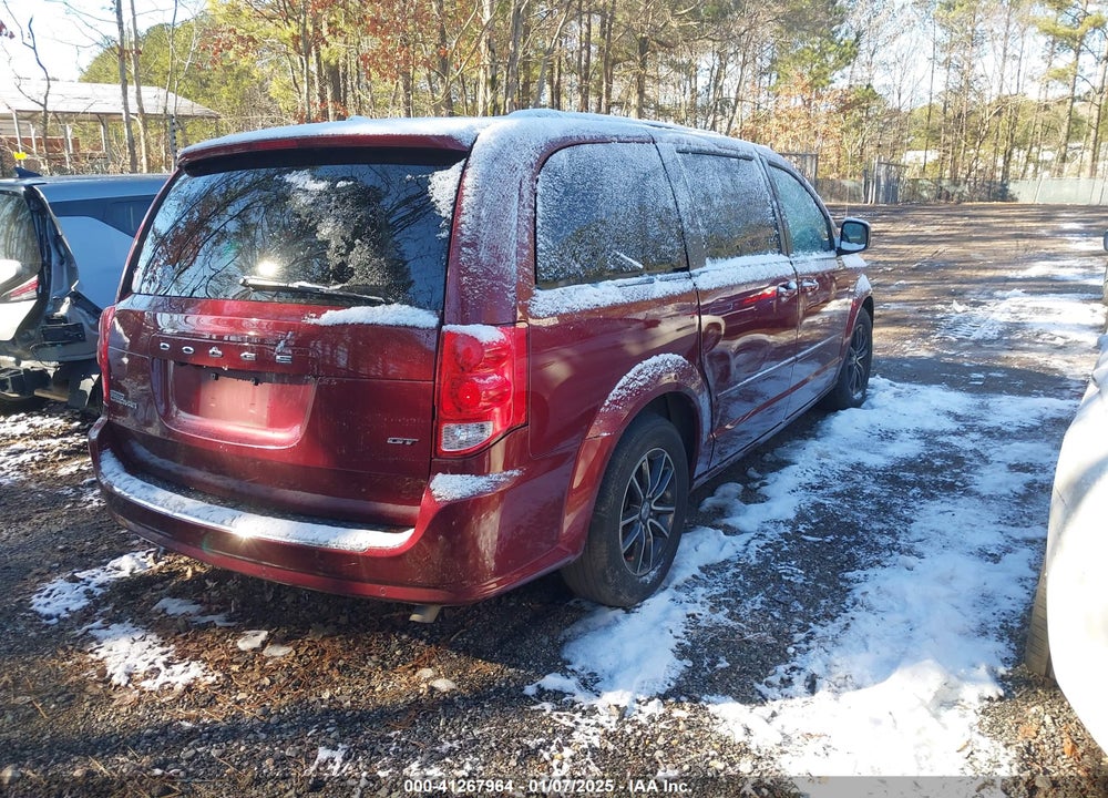 2017 DODGE GRAND CARAVAN GT VIN: 2C4RDGEG6HR574596