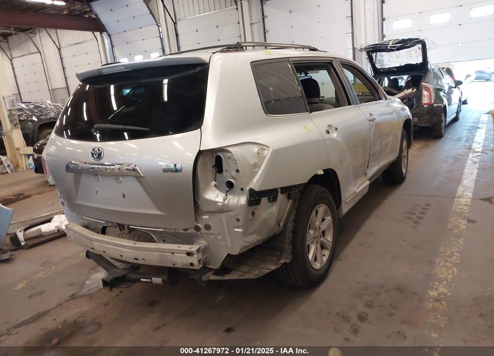 2011 TOYOTA HIGHLANDER HYBRID BASE V6 VIN: JTEBC3EH3B2001033