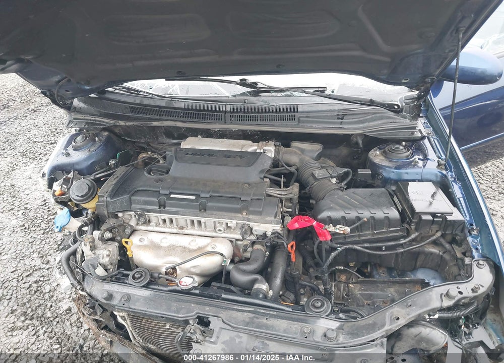 2009 KIA SPECTRA VIN: KNAFE222395590391