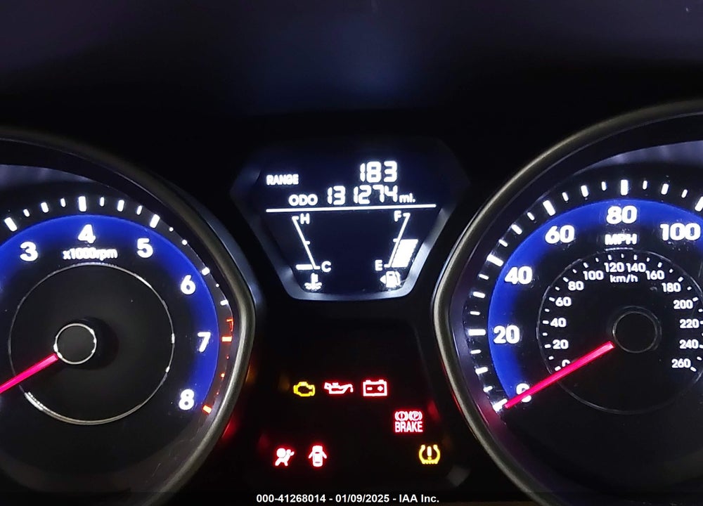2013 HYUNDAI ELANTRA VIN: 5NPDH4AE1DH448218