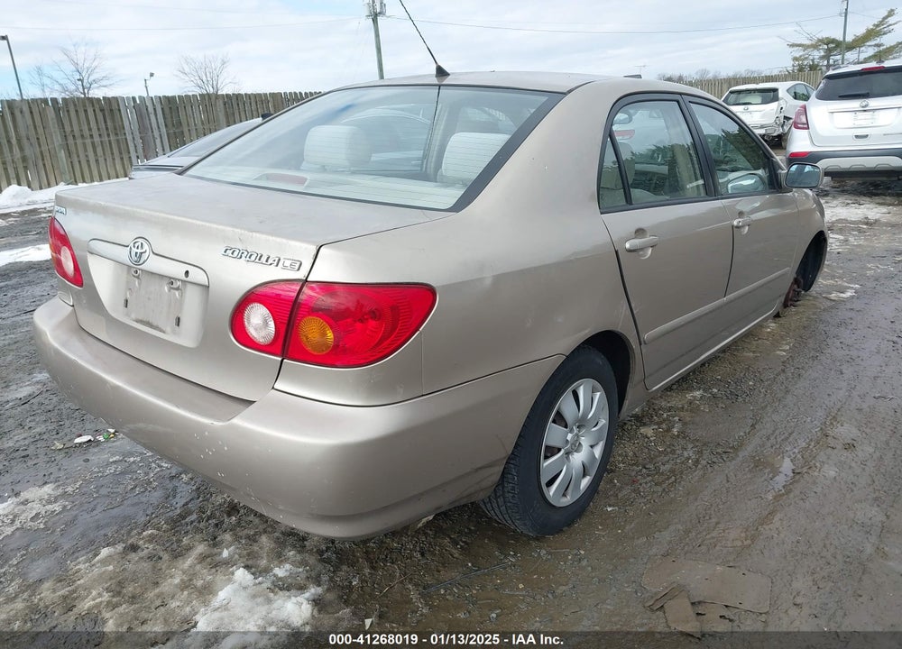 2004 TOYOTA COROLLA LE VIN: 1NXBR32E04Z226882