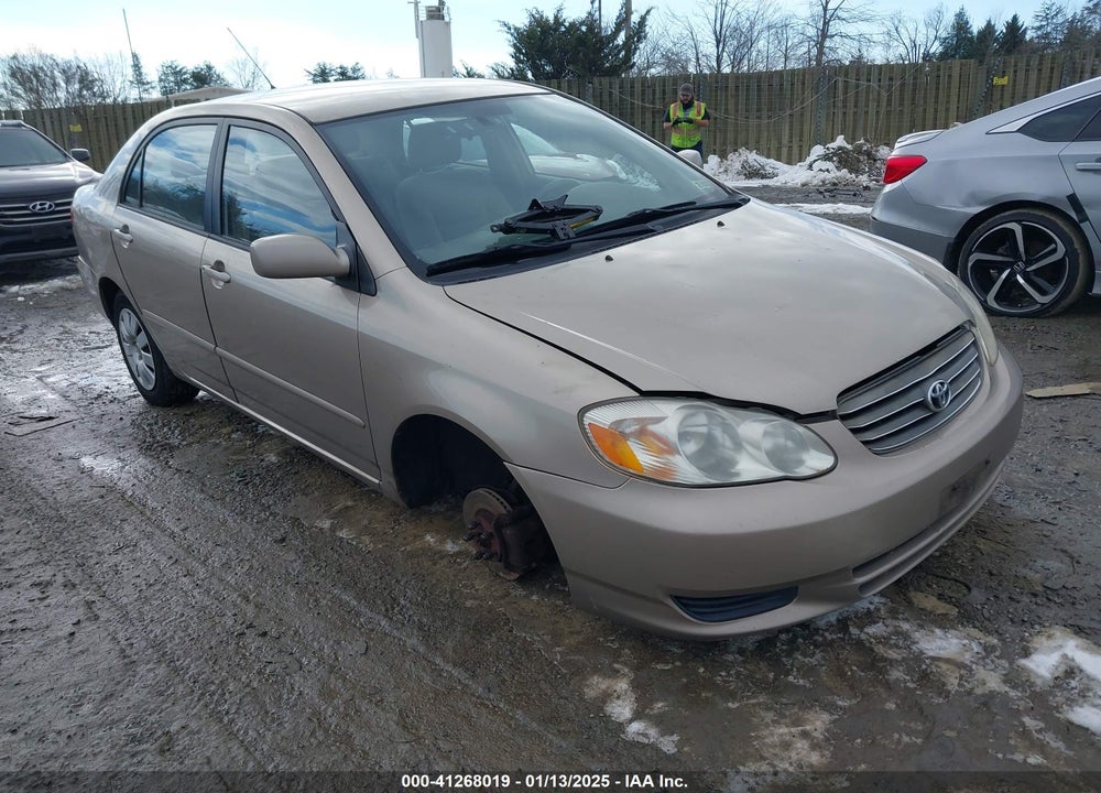2004 TOYOTA COROLLA LE VIN: 1NXBR32E04Z226882