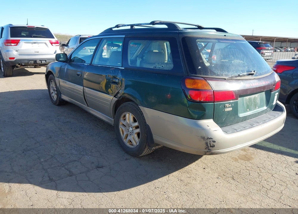 2000 SUBARU OUTBACK LIMITED VIN: 4S3BH6865Y7635344
