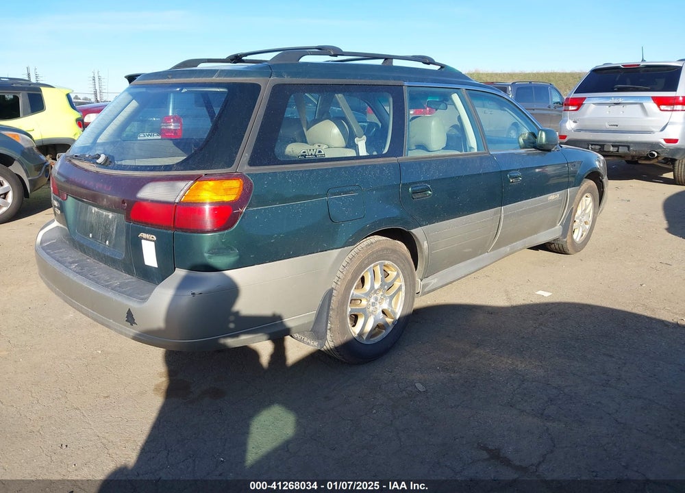 2000 SUBARU OUTBACK LIMITED VIN: 4S3BH6865Y7635344