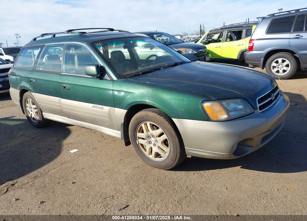2000 SUBARU OUTBACK LIMITED VIN: 4S3BH6865Y7635344