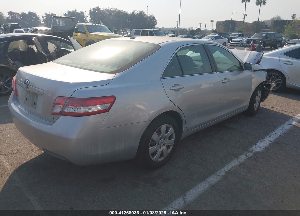 2011 TOYOTA CAMRY LE VIN: 4T4BF3EK3BR160437