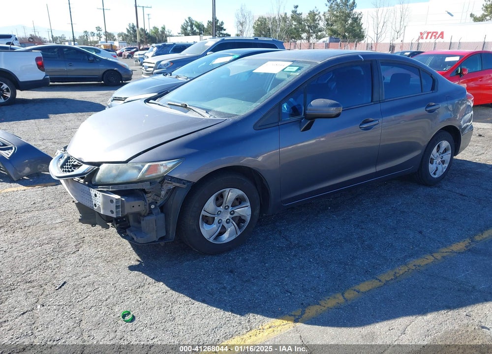 2014 HONDA CIVIC VIN: 19XFB2F56EE225072