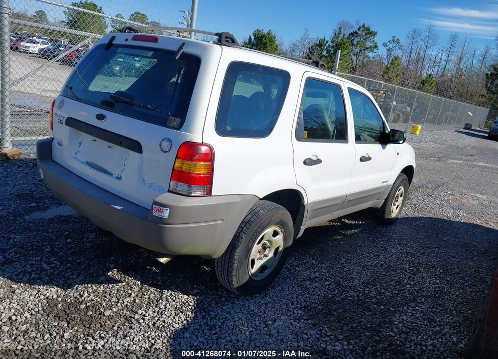 2001 FORD ESCAPE XLS VIN: 1FMYU01141KE57085
