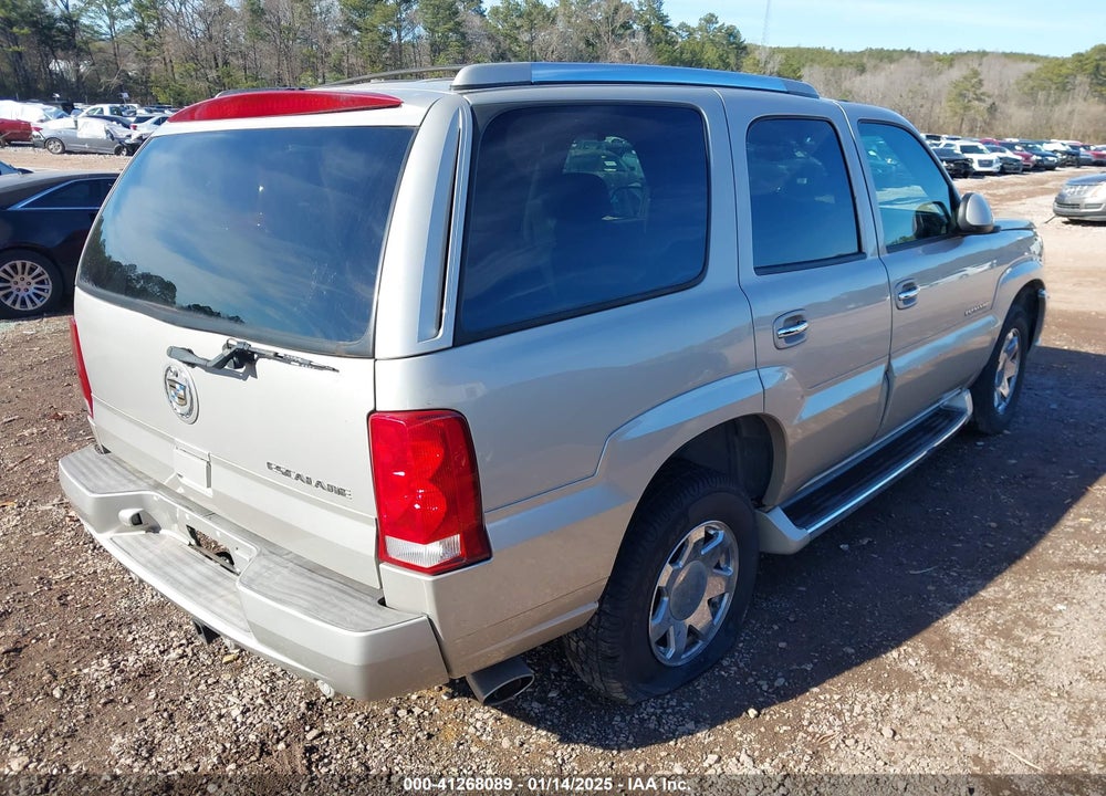 2004 CADILLAC ESCALADE STANDARD VIN: 1GYEK63N14R206188